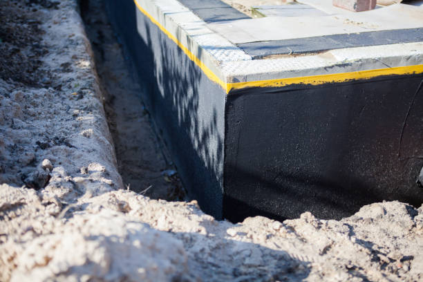 Residential Basement Waterproofing installation at a Pandora, OH home by SJ Waterproofing Pros